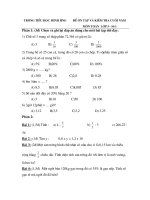 đề ôn tập và kiểm tra toán cuối năm lớp 5