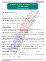 đề thi thử môn toán 2015 số 11 của toanhoc24h