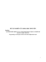 LẬP TRÌNH ĐIỀU KHIỂN CƠ CẤU CHẤP HÀNH PIEZO SỬ DỤNG CẢM BIẾN ĐO CHUYỂN VỊ KIỂU TIẾP XÚC