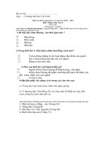 Kiểm tra định kì giữa  học kì II Môn tiếng việt lớp 2