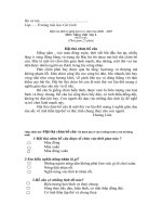 Kiểm tra định kì giữa học kì II Môn Tiếng việt lớp 4