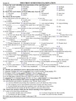 ĐỀ ÔN THI HỌC KỲ 1 MÔN TIẾNG ANH KHỐI 12 (23)