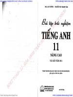 bài tập trắc nghiệm tiếng anh 11 nâng cao
