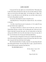 Biện pháp quản lý thực hiện chương trình giáo dục mầm non mới của hiệu trưởng các trường mầm non trên địa bàn tỉnh Quảng Bình