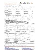 đề luyện thiđại học tiếng anh, đề thi số 24