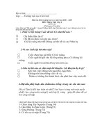 Kiểm tra định kì cuối học kì II Môn TIẾNG VIỆT lớp 2