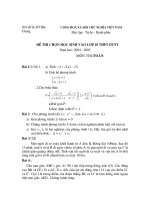 đề ôn luyện thi vào lớp 10  toán, đề số 64