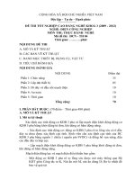 Đề thi tốt nghiệp cao đẳng nghề phần thực hành ngành điện công nghiệp đề số  (4)