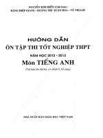 hướng dẫn ôn thi tốt nghiệp THPT môn tiếng anh