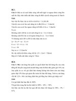 ĐỀ ÔN THI TỐT NGHIỆP MÔN TOÁN LỚP TIỂU HỌC BẮC NINH Đề 7