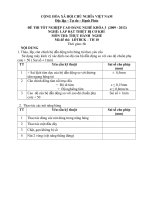 ĐỀ thi tốt nghiệp cao đẳng nghề ngành lắp đặt thiết bị cơ khí phần thực hành và đáp án mã   (10)