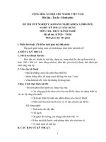 ĐỀ thi tốt nghiệp cao đẳng nghề ngành kỹ thuật xây dựng phần thực hành mã (1)