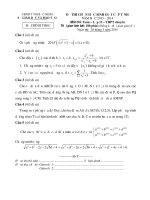 ĐỀ THI HSG TOÁN TRƯỜNG CHUYÊN TỈNH BẮC NINH 2013-2014