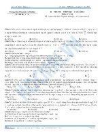 đề thi đại học vật lí 2015 số 4
