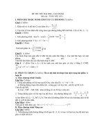 thi thử đại học môn toán, đề 103