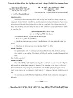 Đề thi thử đại học môn Văn 2015 THPT Hàn Thuyên – Bắc Ninh (Lần 1)