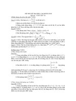 thi thử đại học môn toán, đề 70