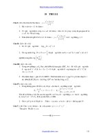 Đề thi thử đại học môn Toán (120)