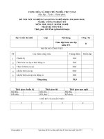 Đề thi tốt nghiệp cao đẳng nghề phần thực hành ngành công nghệ ô tô đề số  (1)