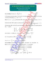 đề thi thử môn toán 2015 số 22 của toanhoc24h
