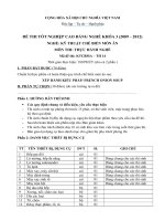 ĐỀ thi tốt nghiệp cao đẳng nghề ngành kỹ thuật chế biến món ăn phần thực hành và đáp án mã   (11)