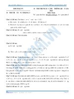 đề toán thi thử tuần 3 tháng 3 năm 2015 của học mãi