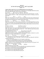 đề thử thử đại học môn vật lý các trường chuyên THPT trên toàn quốc đề số  (4)