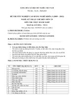 ĐỀ thi tốt nghiệp cao đẳng nghề ngành kỹ thuật chế biến món ăn phần thực hành và đáp án mã   (18)