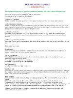 Guide to FCE  tien trinh thi speaking FCE