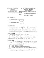 đề ôn thi vào lớp 10 môn toán tham khảo, đề  46