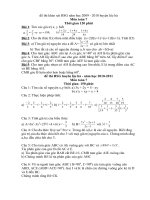 3 đề thi học sinh giỏi toán 7