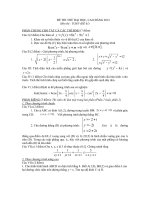 thi thử đại học môn toán, đề 61