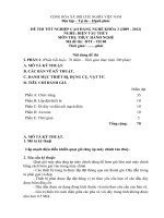 Đề thi tốt nghiệp cao đẳng nghề phần thực hành ngành điện tàu thủy đề số  (8)