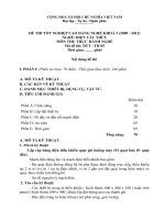 Đề thi tốt nghiệp cao đẳng nghề phần thực hành ngành điện tàu thủy đề số  (5)