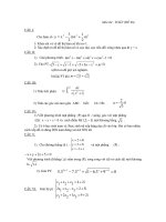 thi thử đại học môn toán, đề 66