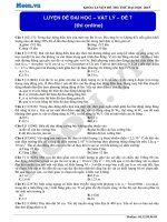 ĐỀ THI THỬ SỨC TRƯỚC KÌ THI THPT QUỐC GIA 2015 - VẬT LÝ  (8)