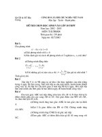 đề ôn luyện thi vào lớp 10  toán, đề số 60