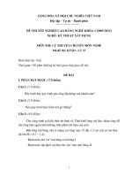 ngân hàng đề thi tôt nghiệp cao đẳng nghề chuyên ngành kỹ thuật xây dựng đề số (36)