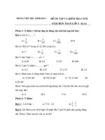 đề ôn tập và kiểm tra toán cuối năm lớp 5 số 14