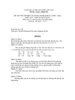 bộ đề thi tốt nghiệp lý thuyết ngành may và thiết kế thời trang cao đẳng nghề đề số  (32)