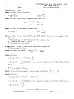 kiểm tra toán 11  , đề số 11