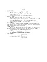 đề ôn thi vào lớp 10 môn toán tham khảo, đề  18