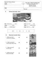 đề thi viết lets go 2