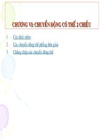 SILDE CƠ LƯU CHẤT CHƯƠNG 6