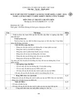 ĐỀ thi tốt nghiệp cao đẳng nghề ngành kỹ thuật lắ đặt và điều khiển trong công nghiệp phần lý thuyết và đáp án mã   (13)