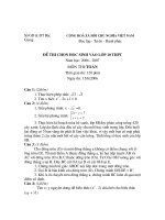 đề ôn luyện thi vào lớp 10  toán, đề số 68