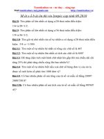 M ột s ố đề  thi violympic cap tinh 09 2010 môn toán lớp 5 phần 2