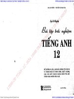 bài tập trắc nghiệm tiếng anh 12