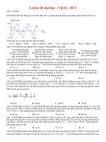 Đề luyện thi thử đại học môn Vật Lý  Thầy Nam kèm đáp án cách giải(3)