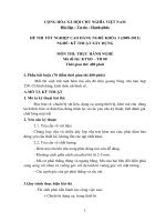 ngân hàng đề thi thực hành cao đẳng nghề ngành kỹ thuật xây dựng đề số  (6)